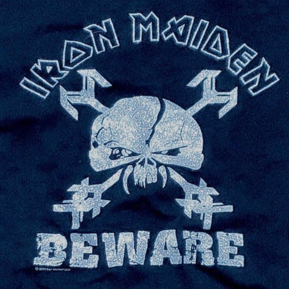 Used - Vintage Womens Iron Maiden Beware - Sparkle